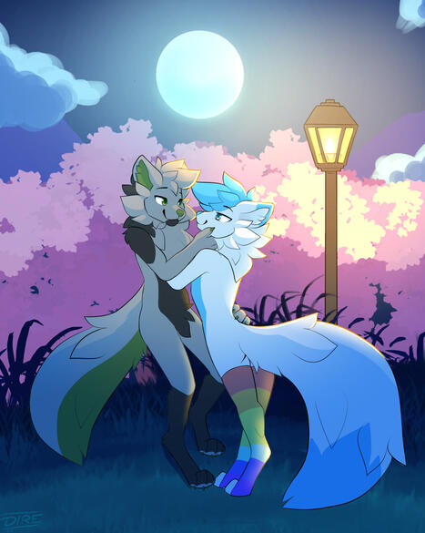 Anniversary Art by DireSilvers