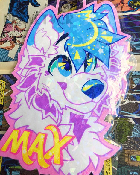 Traditional Posca Badge by PlanetVCR